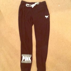 Black VS PINK Sweatpants